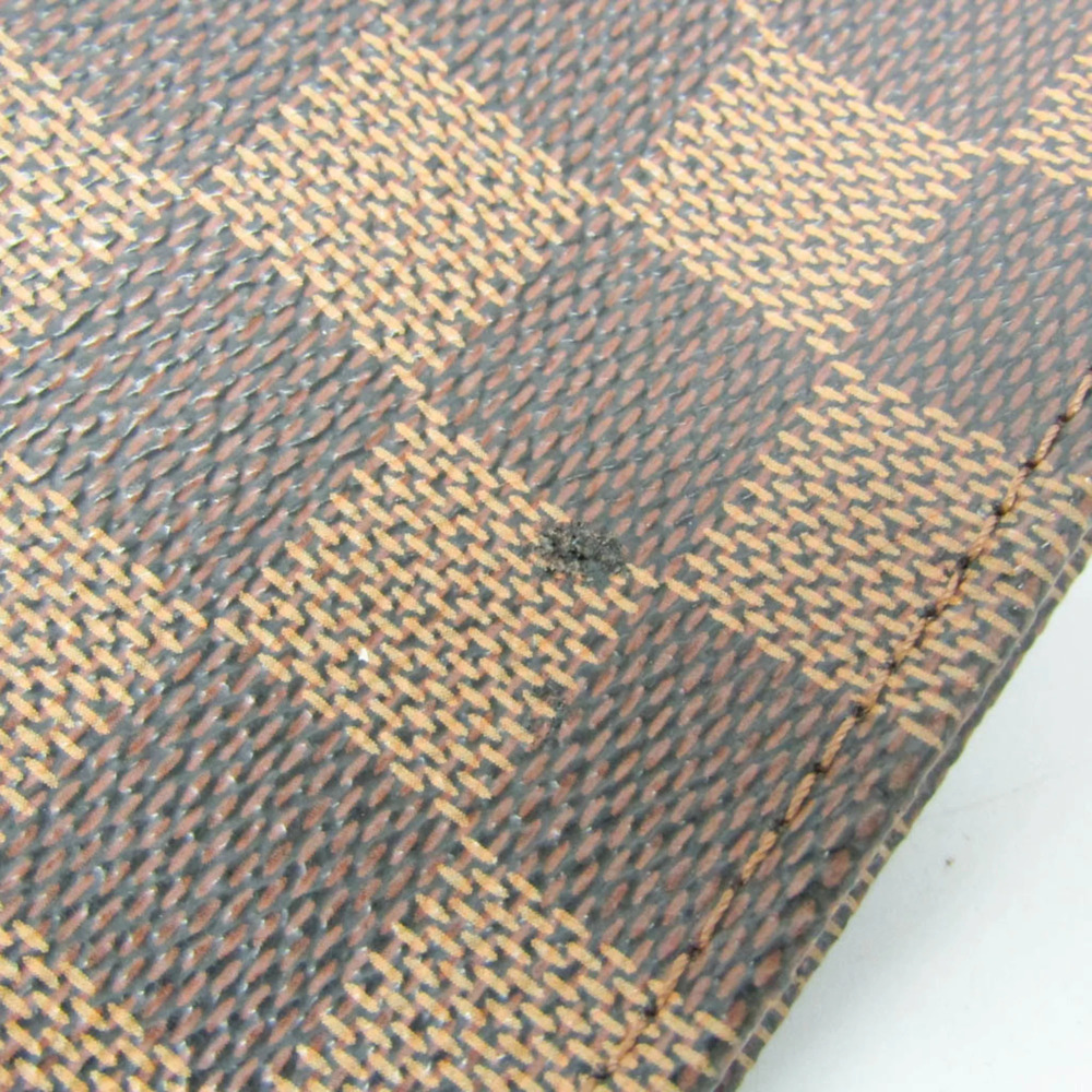 LOUIS VUITTON Authentic Brown Damier Pouch - Picture 6 of 14